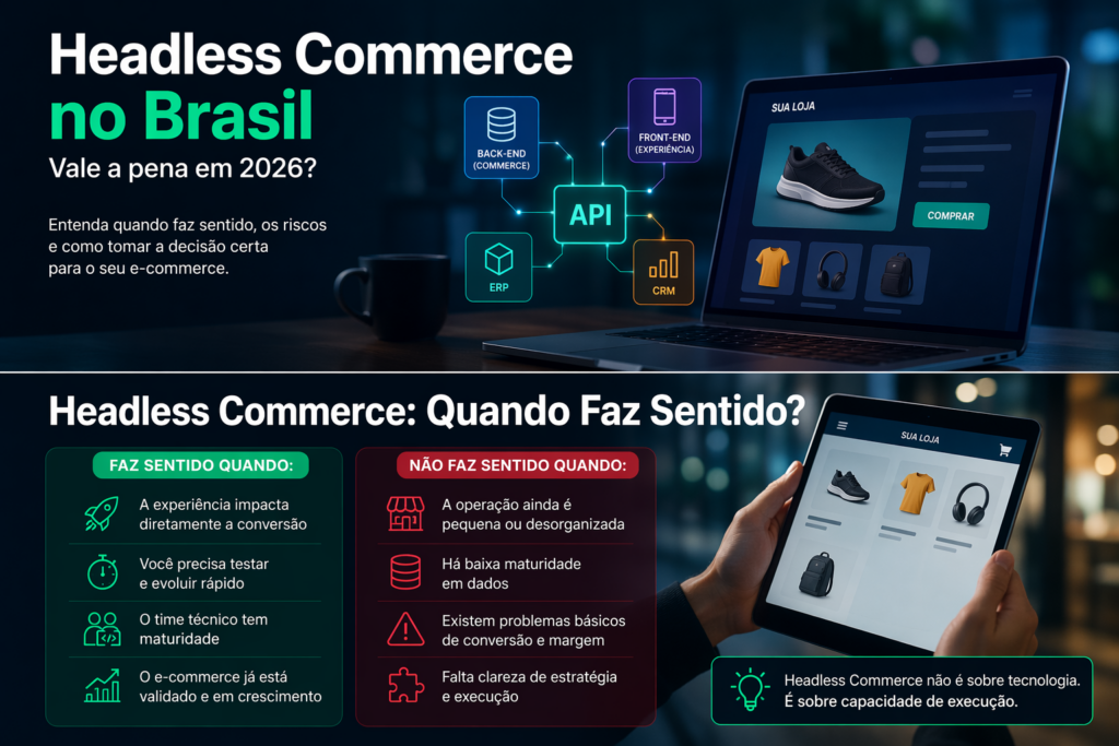 Headless Commerce no Brasil: vale a pena em 2026 1 Headless Commerce no Brasil