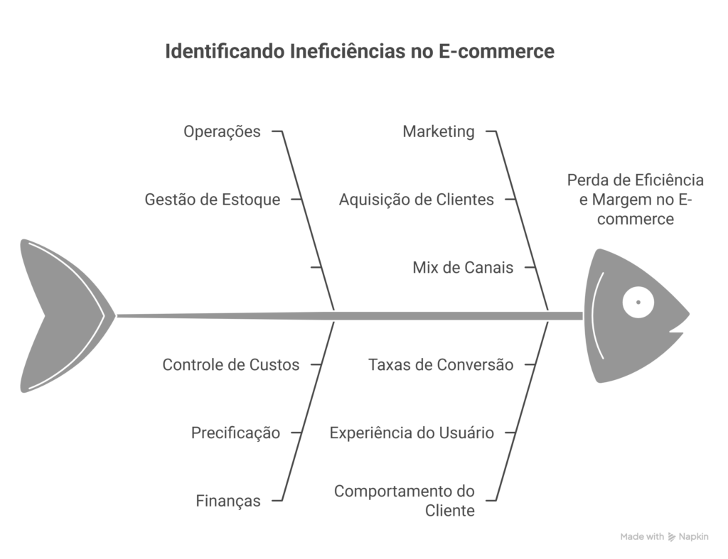 Diagnóstico de E-commerce: Como identificar os 4 Vazamentos de Margem 1 Diagnóstico de E-commerce