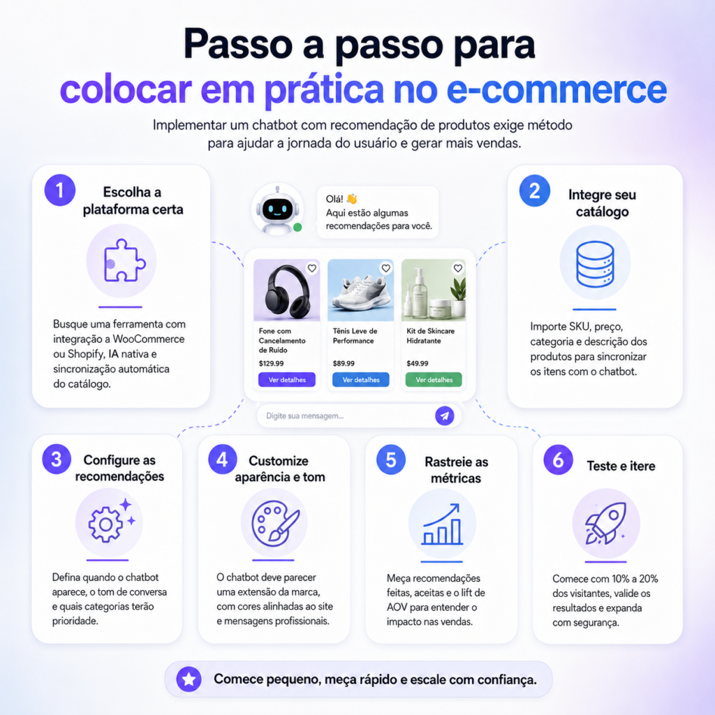Chatbot com Recomendação de Produtos: como usar no e-commerce e aumentar conversões 2 Chatbot com Recomendação de Produtos